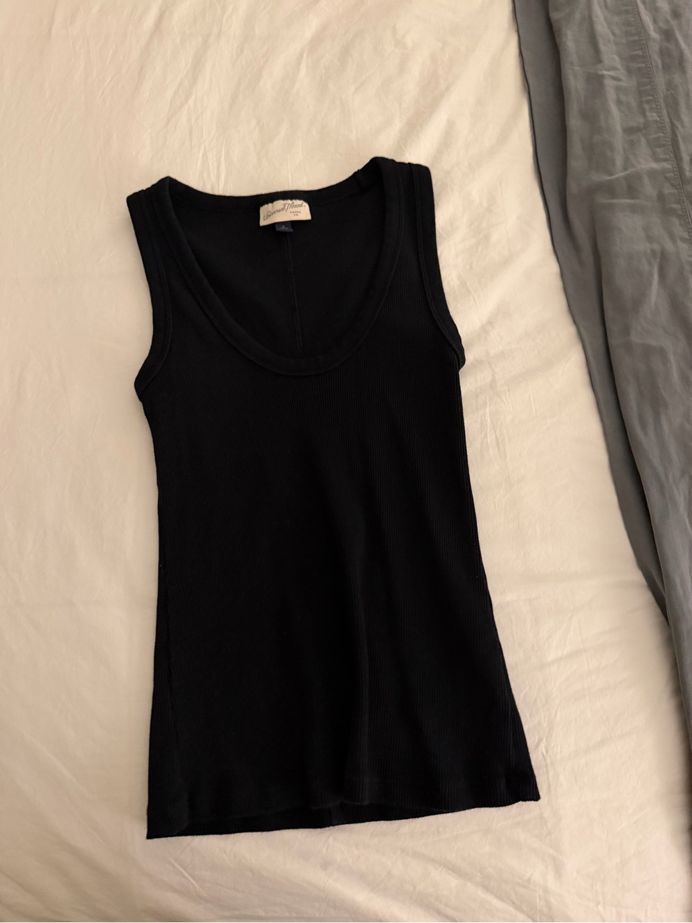 Universal Threads Black Ribbed Tank